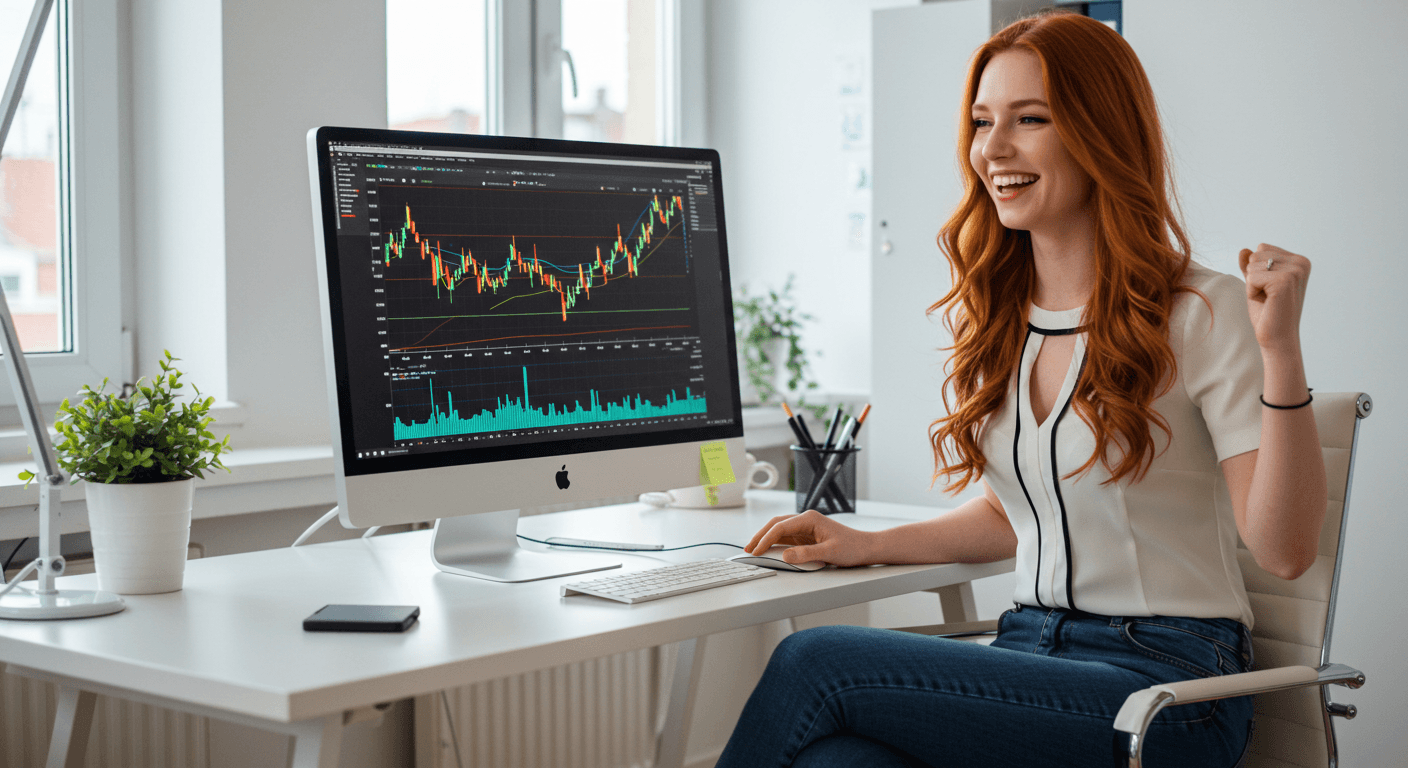 Woman TRading